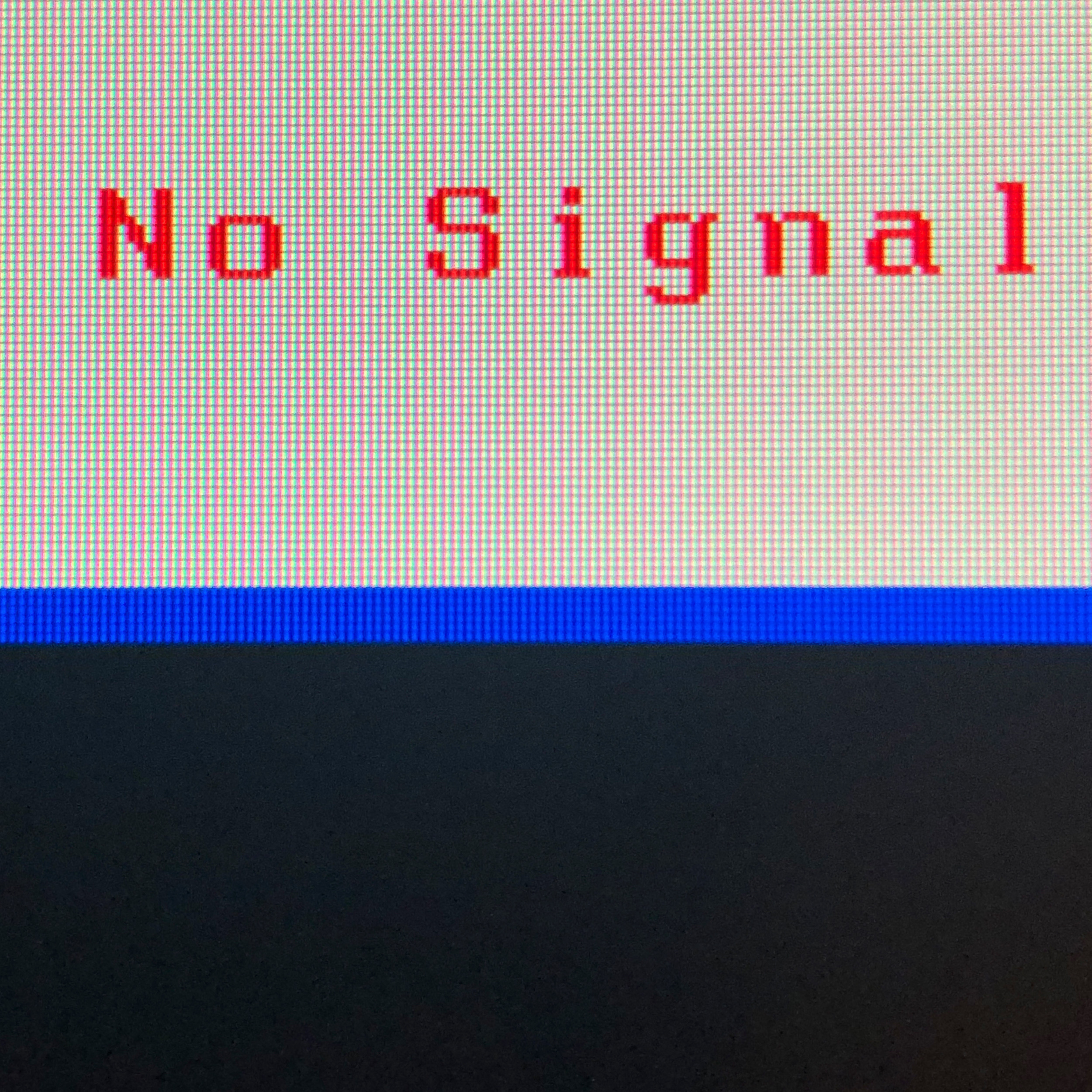 Kein Signal